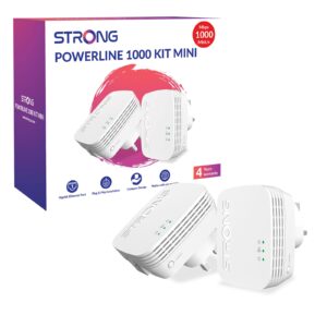 Strong POWERL1000DUOMINIUK AV1000 Mini Powerline Kit (2 Pack) - Image 3