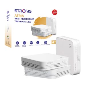 Strong MESHTRI1200UK AC1200 Whole Home Wi-Fi Mesh System (3 Pack) - 5,000sq.ft Coverage - Image 3