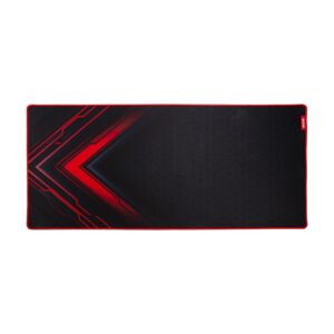 Marvo G48 Gaming Mouse Pad, X-Large 900x400x3mm, Soft Microfiber Surface for speed and control with Non-Slip Rubber Base and Stitched Edges, Black and Red - Image 3