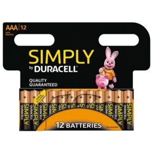 Duracell Simply Alkaline Pack of 12 AAA Batteries - Image 2