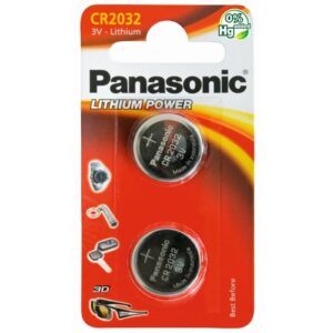 Panasonic Lithium Pack of 2 Coin Cell CR2032 Batteries - Image 3