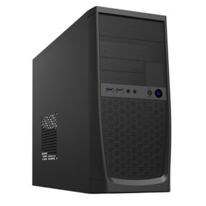 CiT Elite Micro Tower 1 x USB 3.0 / 1 x USB 2.0 Black Case with 500W PSU - Image 2