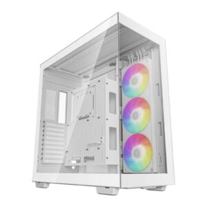 DeepCool CH780, White, Full Tower Gaming Case, Tempered Glass, 1x 420mm ARGB Side fan, Mini-ITX / M-ATX / ATX / E-ATX - Image 3