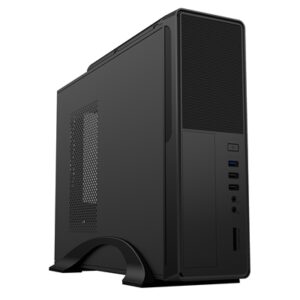 CiT S014B Thin Client Micro ATX 1 x USB 3.0 / 2 x USB 2.0 Black Case with 300W PSU - Image 2