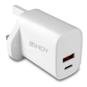 LINDY 73416 20W USB Type A & C Charger - Image 3