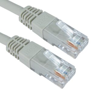 RJ45 (M) to RJ45 (M) CAT6 5m Grey OEM Moulded Boot Copper UTP Network Cable - Image 3