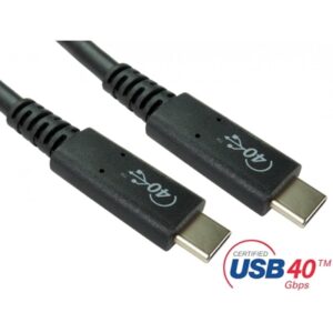 USB 4.0 1m Certified USB 40Gbps 100W Cable USB4-4100 - Image 2