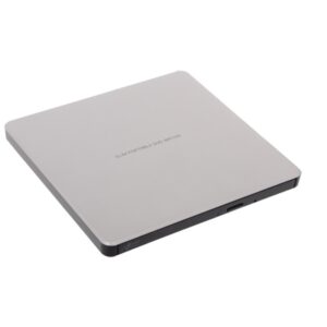 Hitachi-LG GP60NS60 8x DVD-RW USB 2.0 Silver Slim External Optical Drive - Image 2