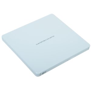 Hitachi-LG GP60NW60 8x DVD-RW USB 2.0 White Slim External Optical Drive - Image 3