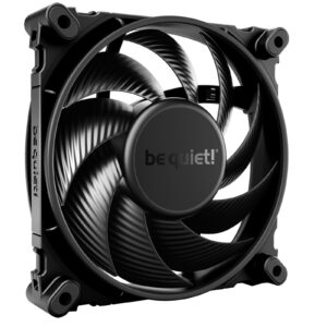 be quiet! Silent Wings 4 PWM High Speed Black Fan, 120mm, 2500RPM, 4-Pin PWM Fan Connector, Black Frame, Black Blades, Optimized Fan Blades for High End Performance, 2 Mounting Options - Image 3