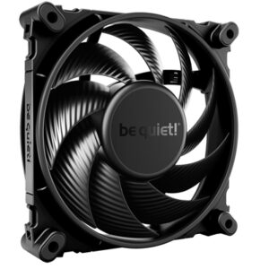 be quiet! Silent Wings 4 PWM High Speed Black Fan, 120mm, 2500RPM, 4-Pin PWM Fan Connector, Black Frame, Black Blades, Optimized Fan Blades for High End Performance, 2 Mounting Options - Image 2