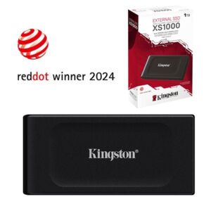 Kingston XS1000 1TB Portable External SSD, Read 1050MB/s, Write 1000MB/s, USB 3.2 Gen 2, 5 Year Warranty - Image 2