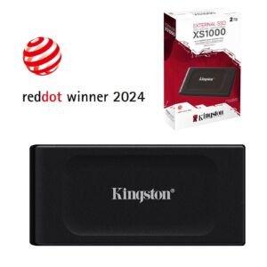 Kingston XS1000 2TB Portable External SSD, Read 1050MB/s, Write 1000MB/s, USB 3.2 Gen 2, 5 Year Warranty - Image 3