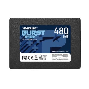 Patriot Elite (PBE480GS25SSDR) 480GB 2.5 Inch SSD, Sata 3 Interface, Read 450MB/s, Write 320MB/s, 3 Year Warranty - Image 2