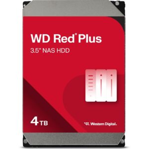 WD Red Plus WD40EFPX 4TB 3.5" 256MB Cache SATA III NAS Internal Hard Drive - Image 3