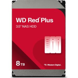 WD Red Plus WD80EFPX 8TB 3.5" 256MB Cache SATA III NAS Internal Hard Drive - Image 3