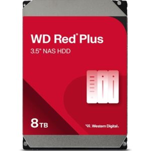 WD Red Plus WD80EFPX 8TB 3.5" 256MB Cache SATA III NAS Internal Hard Drive - Image 2