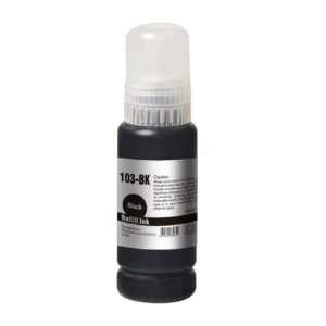 InkLab 103 Epson Compatible EcoTank Black ink bottle - Image 3