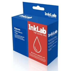 InkLab 1811 Epson Compatible Black Replacement Ink - Image 3