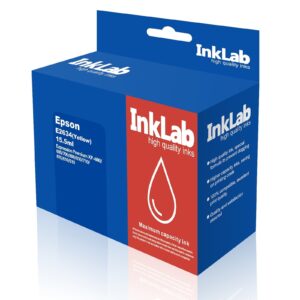 InkLab 2634 Epson Compatible Yellow Replacement Ink - Image 3