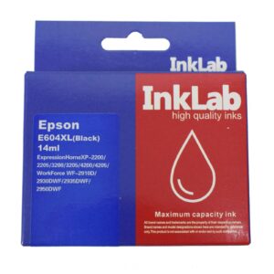 InkLab 604 Epson Compatible Black Replacement Ink - Image 3