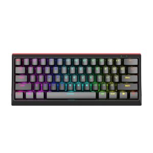 Marvo Scorpion KG962-UK USB Mechanical gaming Keyboard with Red Mechanical Switches, 60% Compact Design with detachable USB Type-C Cable, Adjustable Rainbow Backlights, Anti-ghosting N-Key Rollover - Image 3