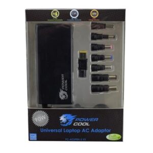 PowerCool PC-ACU90H-S V3 90W 8-Tip Universal Laptop Charger - Image 2