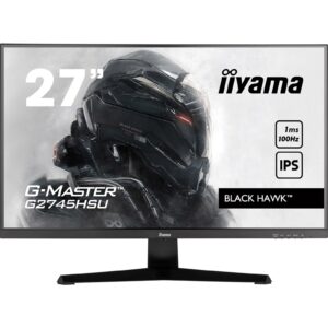 iiyama G-MASTER G2745HSU-B1 27 inch IPS Monitor, Full HD, 1ms, HDMI, DisplayPort, USB Hub, Freesync, 100Hz, Speakers, Black, Internal PSU, VESA - Image 3