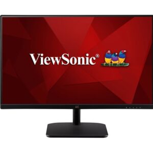 Viewsonic VA2432-H 23.8 Inch IPS Frameless Monitor,  Full HD, LED, Widescreen, 75Hz, 4ms, VGA, HDMI, VESA - Image 2