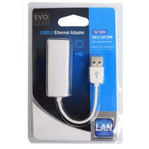 Evo Labs 10/100 USB 2.0 to Ethernet Adapter - Image 3