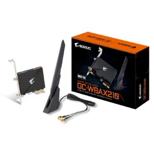 Gigabyte GC-WBAX210 Intel WiFi 6E AX200 2400Mbps Bluetooth 5.2 Wireless PCI-Express Card - Image 3