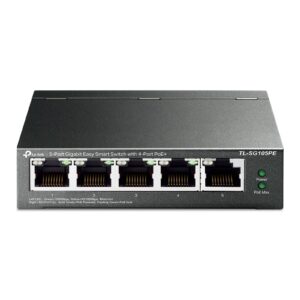 TP-Link TL-SG105PE 5-Port Metal Gigabit Easy Smart PoE Switch with 4-Port PoE+ (65W) - Image 3