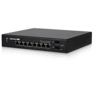 Ubiquiti EdgeSwitch 8 8-Port 150W Managed PoE+ Network Switch - Image 2