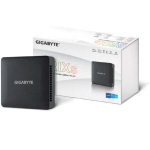 Gigabyte BRIX (GB-BRI3H-1315) Barebone Kit, Intel Core i3-1315U 1.8GHz Dual Core CPU, 1 x DDR4 SO-DIMM Slot, 1 x M.2-2280 Slot, 1 x 2.5 Inch SATA Slot, Wireless AX & Bluetooth 5.2 - Image 3