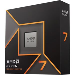 AMD Ryzen 7 9700X with Radeon Graphics, 8 Core AM5 Processor, 16 Threads, 3.8Ghz up to 5.5Ghz Turbo, 32MB Cache, 65W, No Fan - Image 3