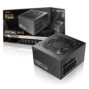 Antec GSK ATX3.1 750W Power Supply - 80 PLUS Gold, Full Modular, PCIe 5.1, JP Capacitors, Zero RPM Manager, 7-Year Warranty - Image 2