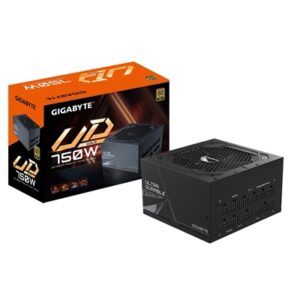 Gigabyte UD750GM 750W 80 PLUS Gold Fully Modular Power Supply, Active PFC, 120mm Rifle Bearing Fan, ATX12V/EPS Compliant - 5 Year Warranty. - Image 2