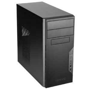 Intel i3, Quad Core 8 Threads 3.70GHz (4.40GHz Boost) 16GB DDR4 RAM, 480GB SSD, - Stylish Black Antec Case - Pre-Built System - Image 3