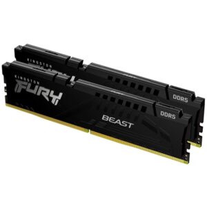 Kingston 64GB 6400MT/s DDR5 CL32 DIMM (Kit of 2) FURY Beast Black XMP - Image 2