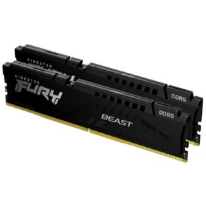 Kingston FURY Beast KF568C34BBK2-32 32GB (16GB x2) DDR5 6800MT/s Black Memory DIMM [XMP] - Image 3