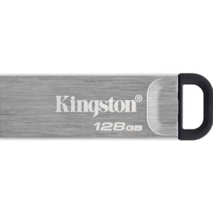 Kingston DataTraveler Kyson 128GB USB 3.2 Capless Metal USB Flash Drive - Image 2