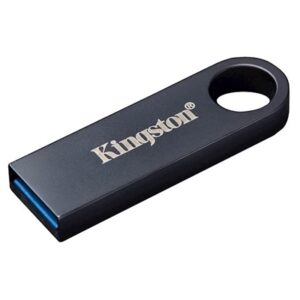 Kingston DataTraveler SE9 KE-U2X64-1AC USB Flash Drive, 64GB, USB 3.2, Read 220MB/s, Write 100MB/s, Nickle Casing - Image 2