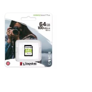 Kingston Canvas Select Plus V10 64GB SD Class 10 UHS-I U3 Flash Card - Image 3