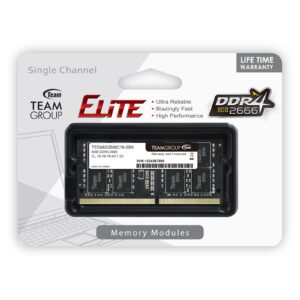 Team Elite 8GB No Heatsink (1 x 8GB) DDR4 2666MHz SODIMM System Memory - Image 3