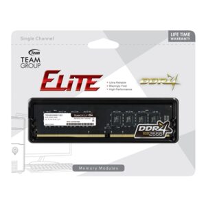 Team Elite 8GB No Heatsink (1 x 8GB) DDR4 2666MHz DIMM System Memory - Image 2