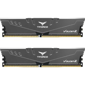 Team T-Force Vulcan Z 64GB Silver Heatsink (2 x 32GB) DDR4 3200MHz DIMM System Memory - Image 3