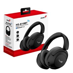 Genius HS-810BT Foldable Bluetooth 5.3 Headset with USB-C Charging - Image 3