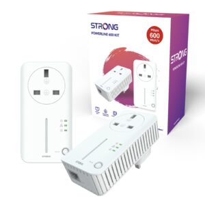 Strong POWERL600DUOUK AV600 Passthrough Powerline Kit (2 Pack) - Image 3