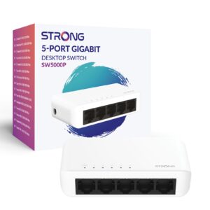 Strong SW5000PUK 5 Port Gigabit Switch (Plastic) - Image 3