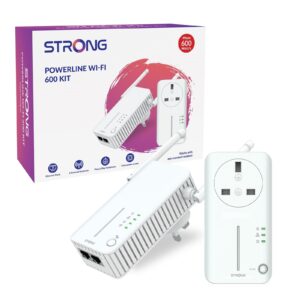 Strong POWERLWF600DUOUK AV600 WI-FI Passthrough Powerline Kit (2 Pack) - Image 3